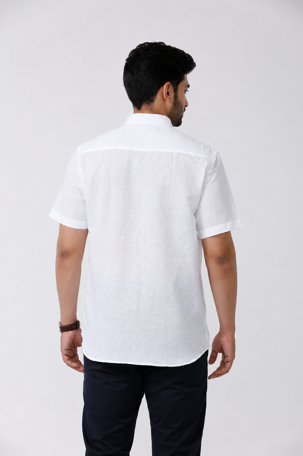 Linen Cotton Blend Shirt for Men | Premium Breathable Casual & Formal Shirt