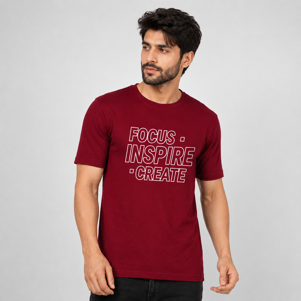 Premium Round Neck Cotton T-Shirt