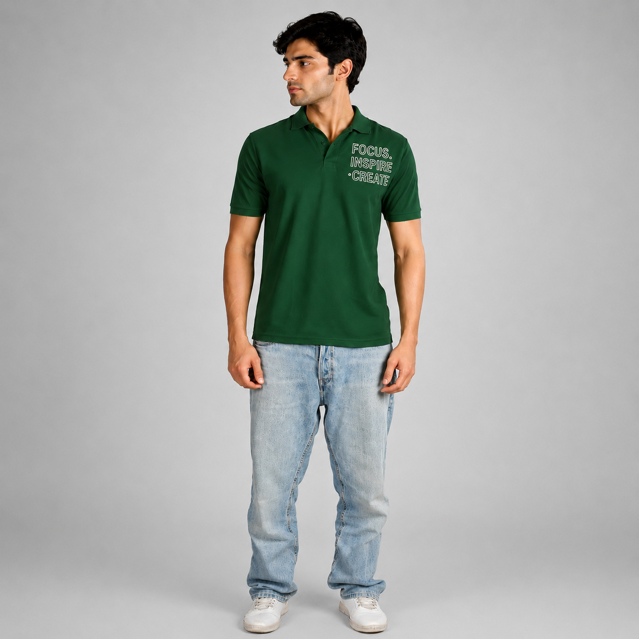Performance Polyester Polo T-Shirt Main image