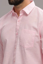 Linen Cotton Blend Shirt for Men | Premium Breathable Casual & Formal Shirt